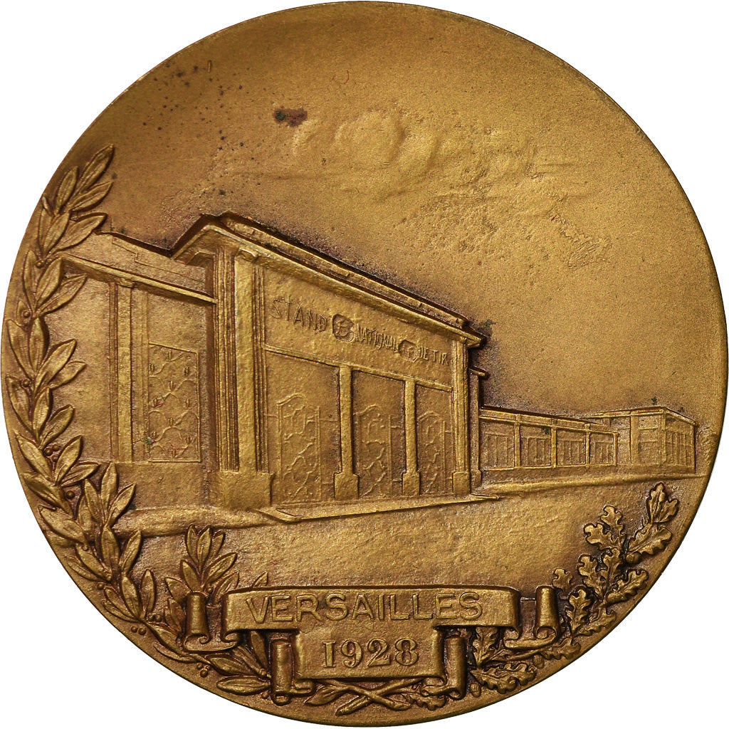 France, Médaille, French Third Republic, 1928, Bronze, SUP
