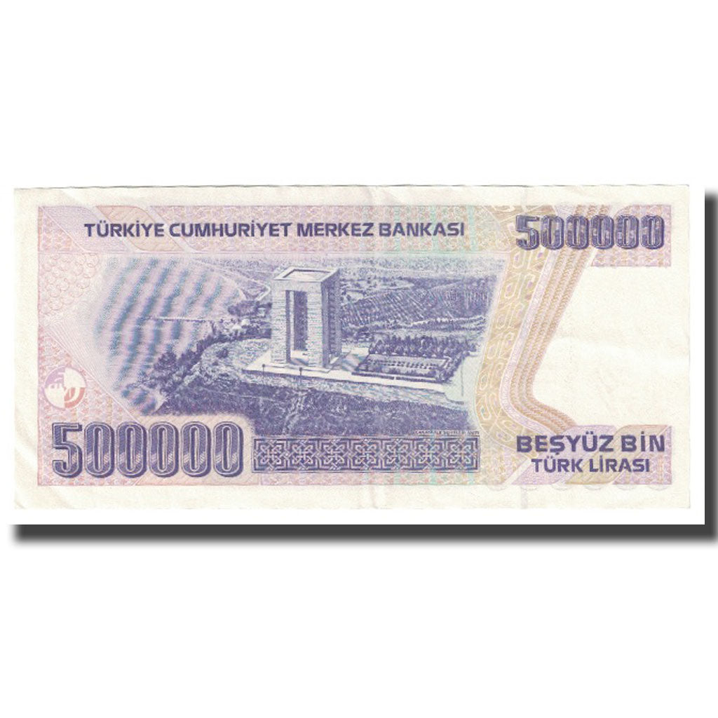 Geldschein, Türkei, 500,000 Lira, 1970, 1970-10-14, KM:212, VZ