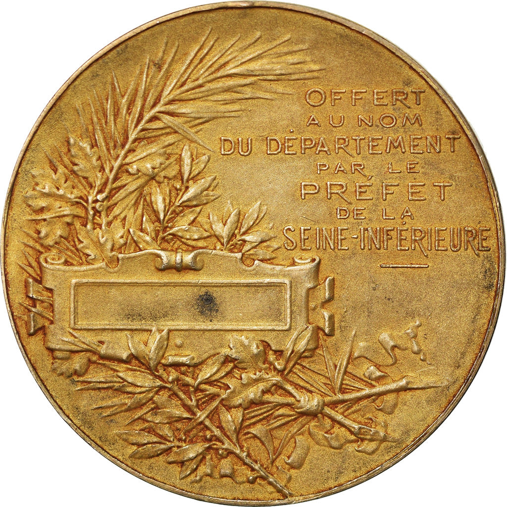 Frankreich, Medaille, French Third Republic, Vermeil, Roty, SS+