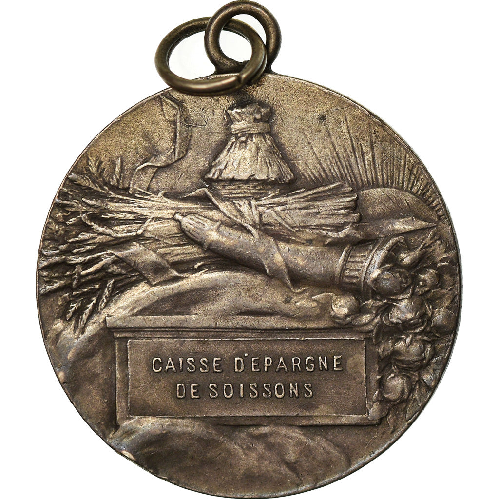 France, Medal, French Third Republic, Silver, Pillet, AU(50-53)