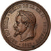 France, Medal, Second French Empire, 1867, Copper, Chaplain, MS(60-62)