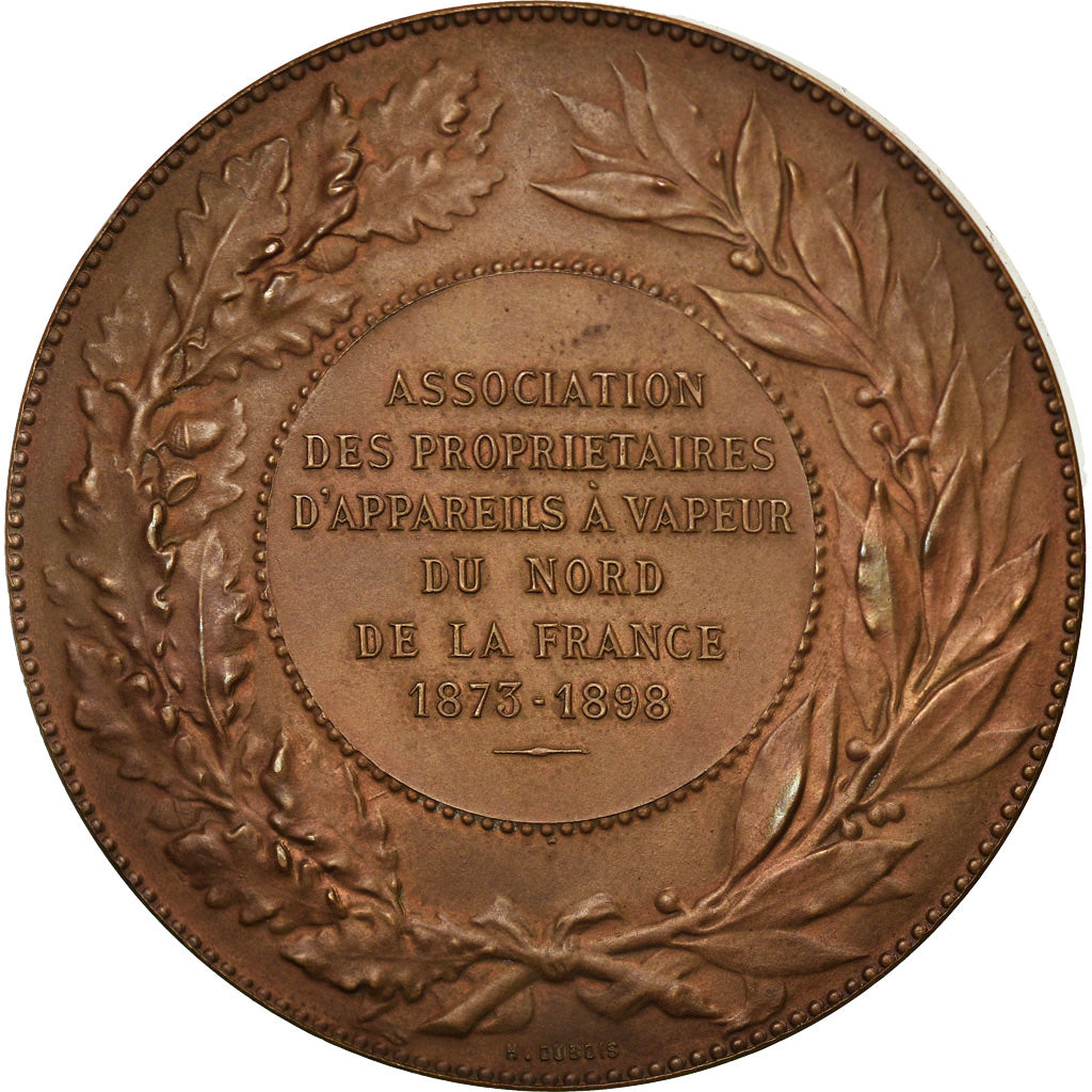 France, Médaille, French Third Republic, 1898, Bronze, Dubois.H, SUP