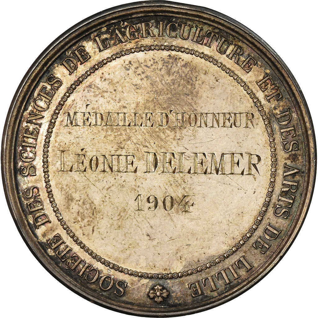 Frankreich, Medaille, French Third Republic, 1904, Silber, Hamel, SS+