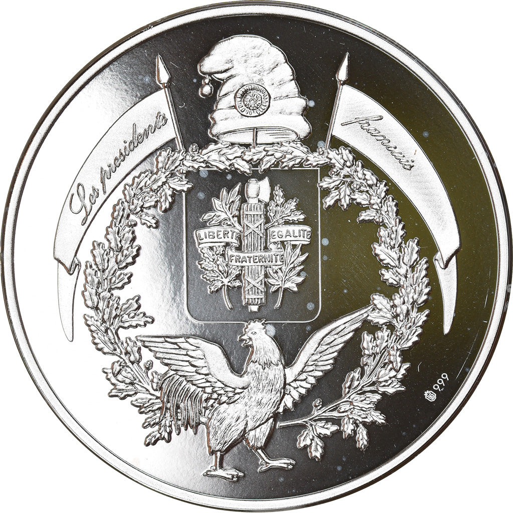 Francja, Medal, Les Présidents Français, Jacques Chirac, Polityka