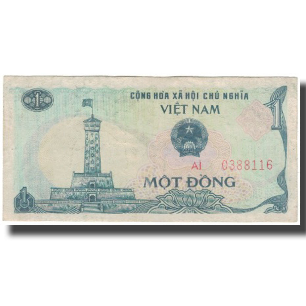 Nota, Vietname, 1 D<ox>ng, KM:90a, EF(40-45)