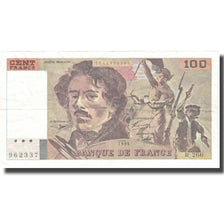Francia, 100 Francs, Delacroix, 1994, 1994, BC+, Fayette:69ter.1b, KM:154h