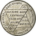 Francia, medaglia, French Second Republic, 1848, Stagno, BB+