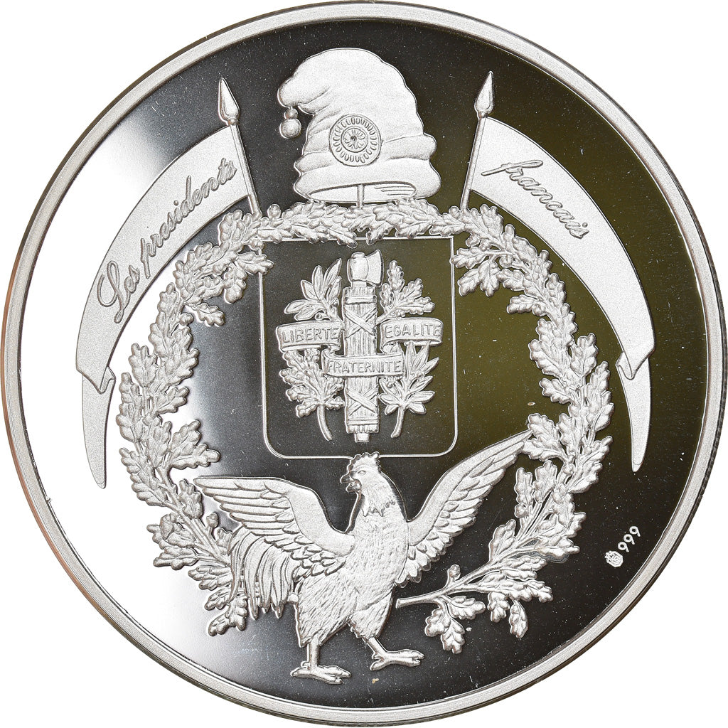 France, Medal, Les Présidents de la République, Alain Poher, Politics