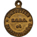 Francia, medalla, French Third Republic, Cobre, MBC+