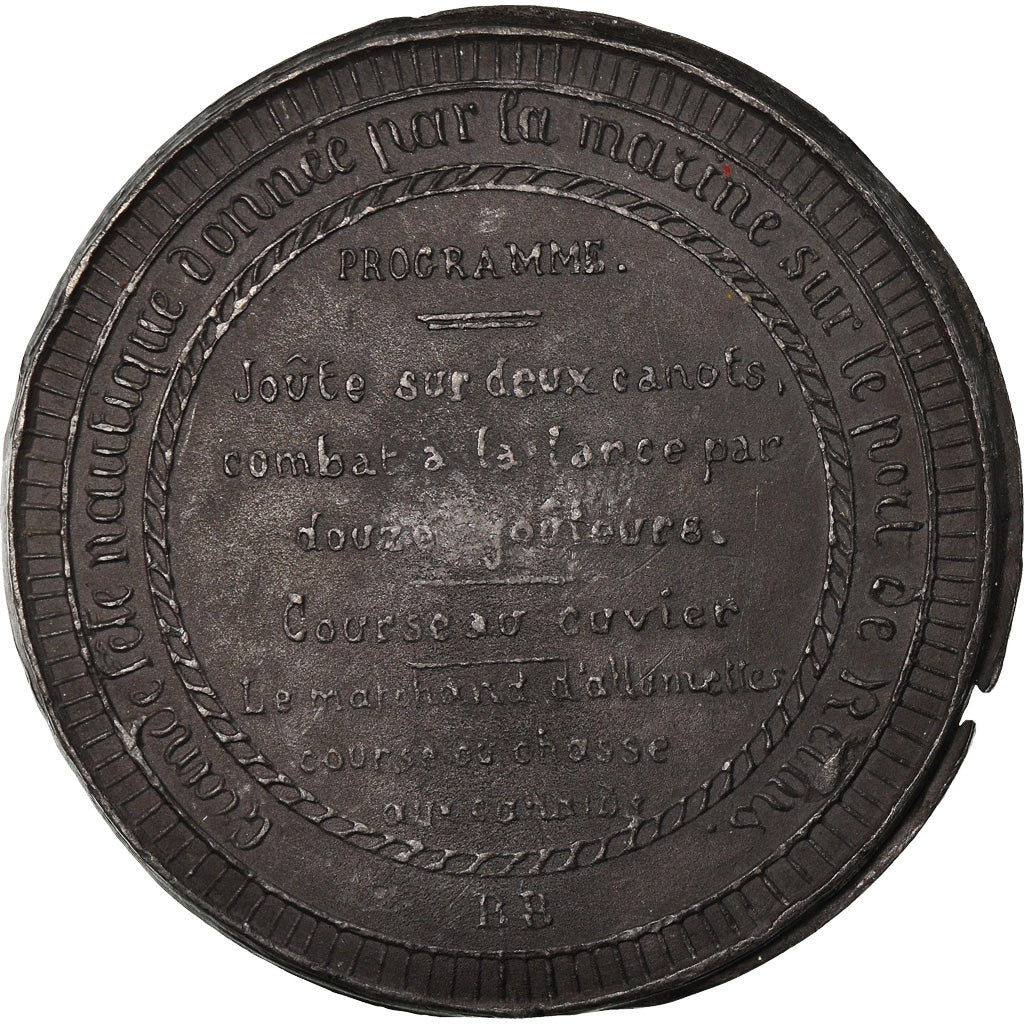 Frankreich, Medaille, French Second Republic, 1850, Zinn, SS