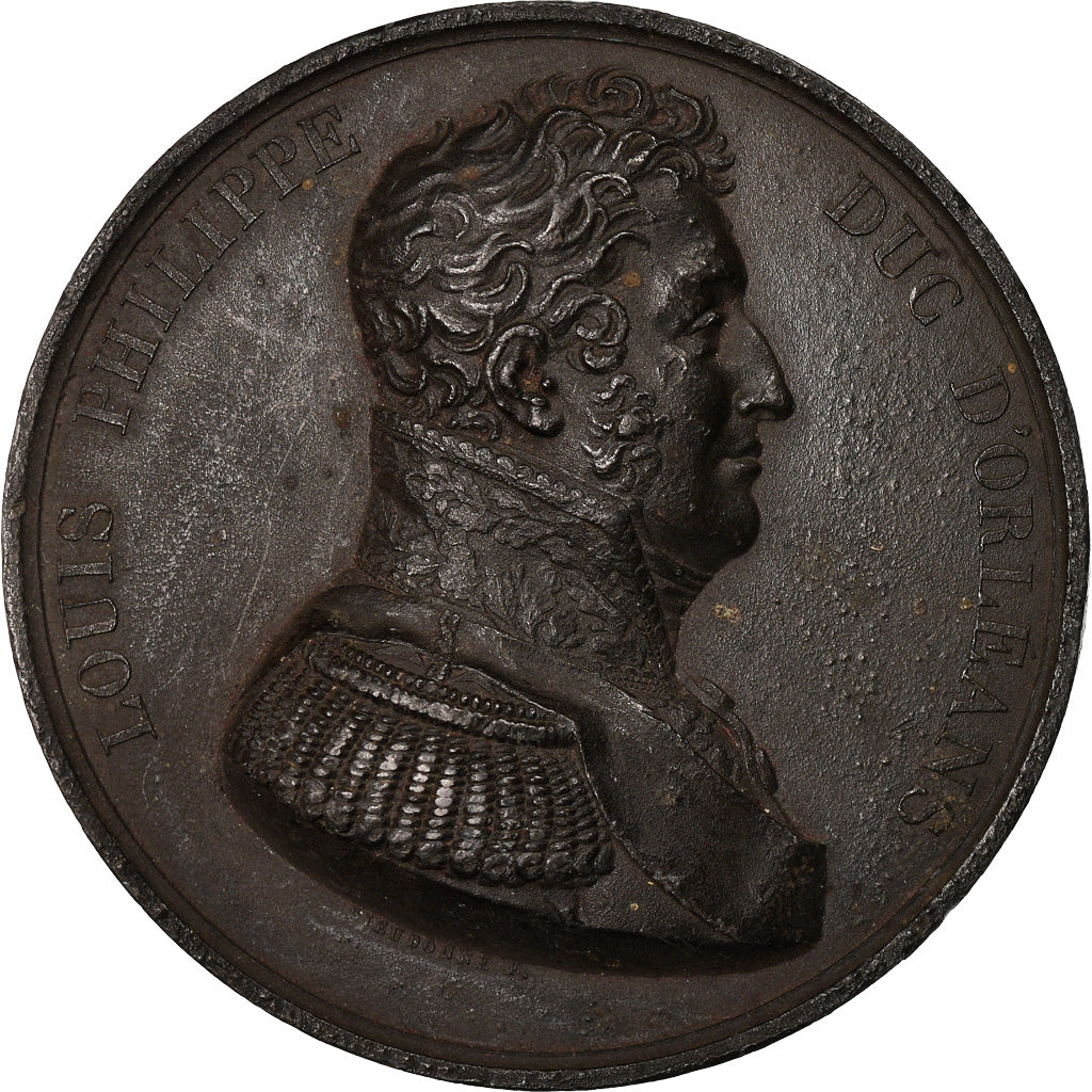 Francia, medalla, Louis Philippe I, Hojalata, MBC+