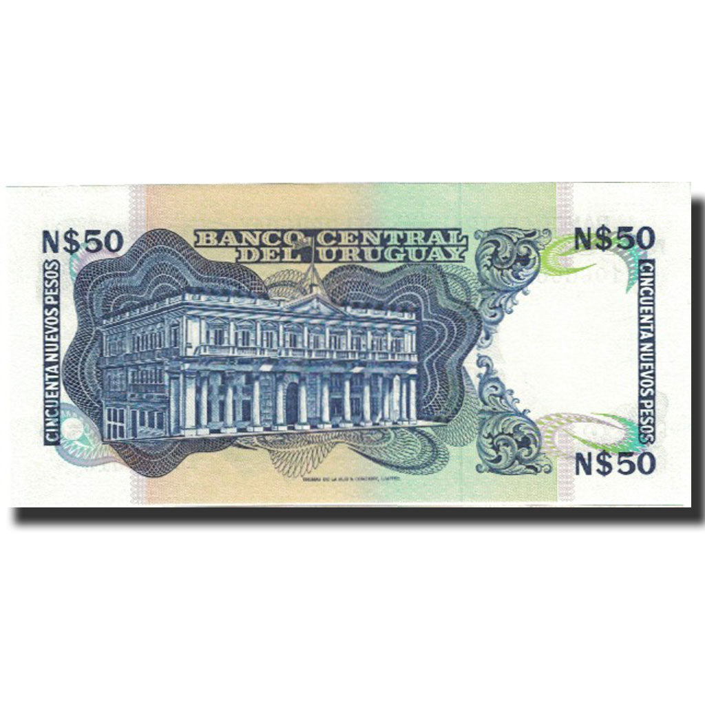 Billet, Uruguay, 50 Nuevos Pesos, Undated (1978-87), KM:61a, NEUF
