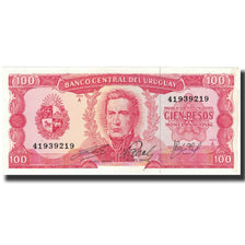 Banknote, Uruguay, 100 Pesos, 1967, KM:47a, UNC(65-70)