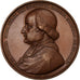 France, Medal, Evêque d'Evreux, 1860, Copper, Borrel, AU(55-58)