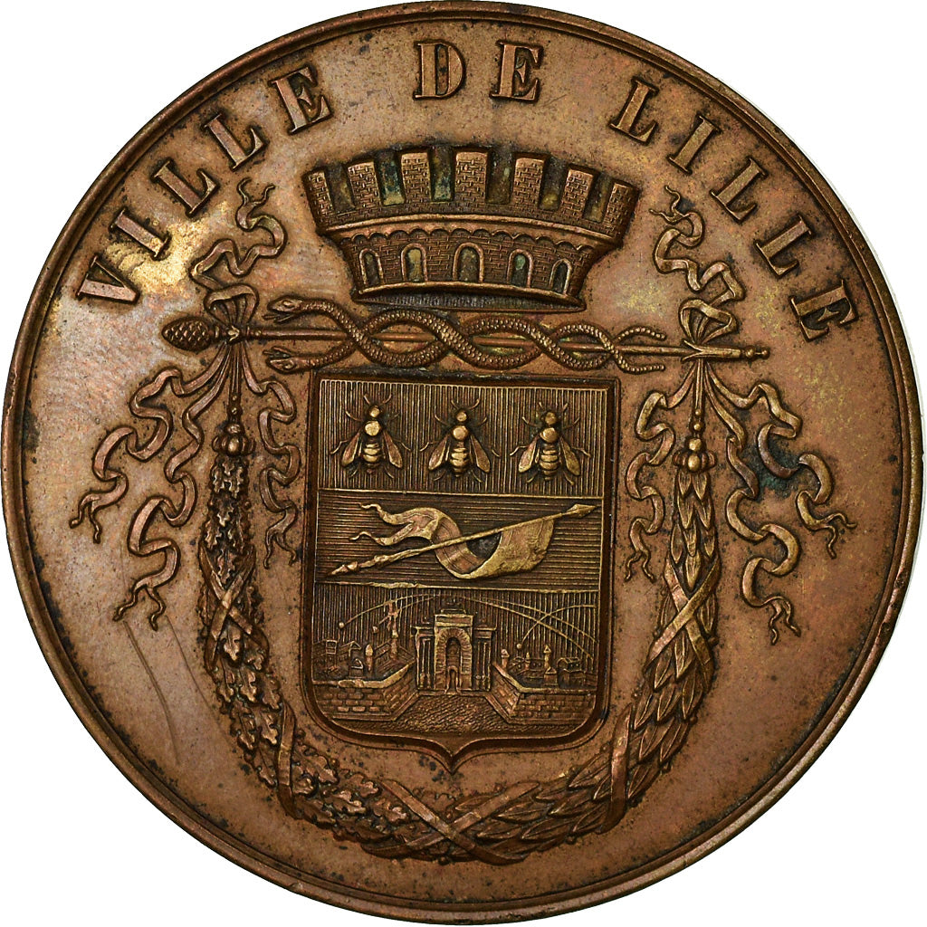 France, Médaille, French Third Republic, Cuivre, TTB+
