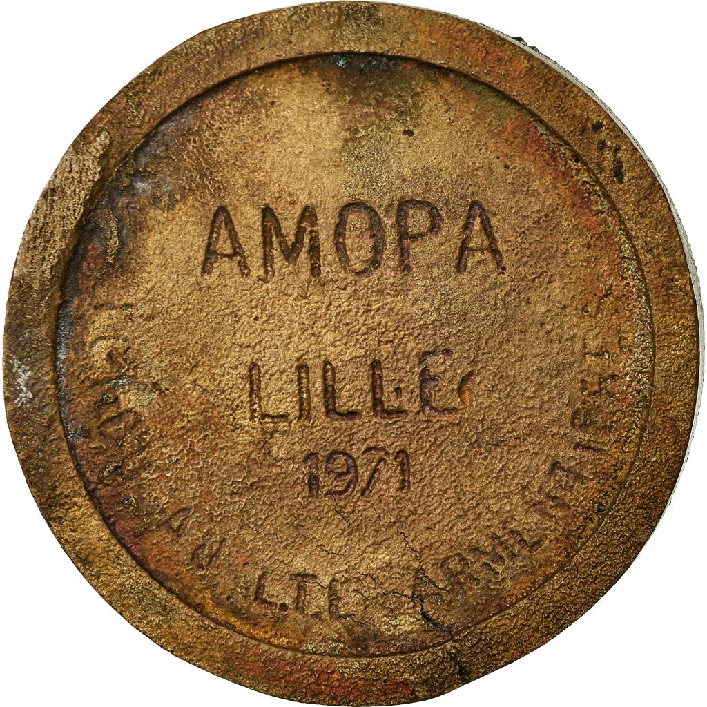 France, Médaille, French Fifth Republic, 1971, Cuivre, TTB+