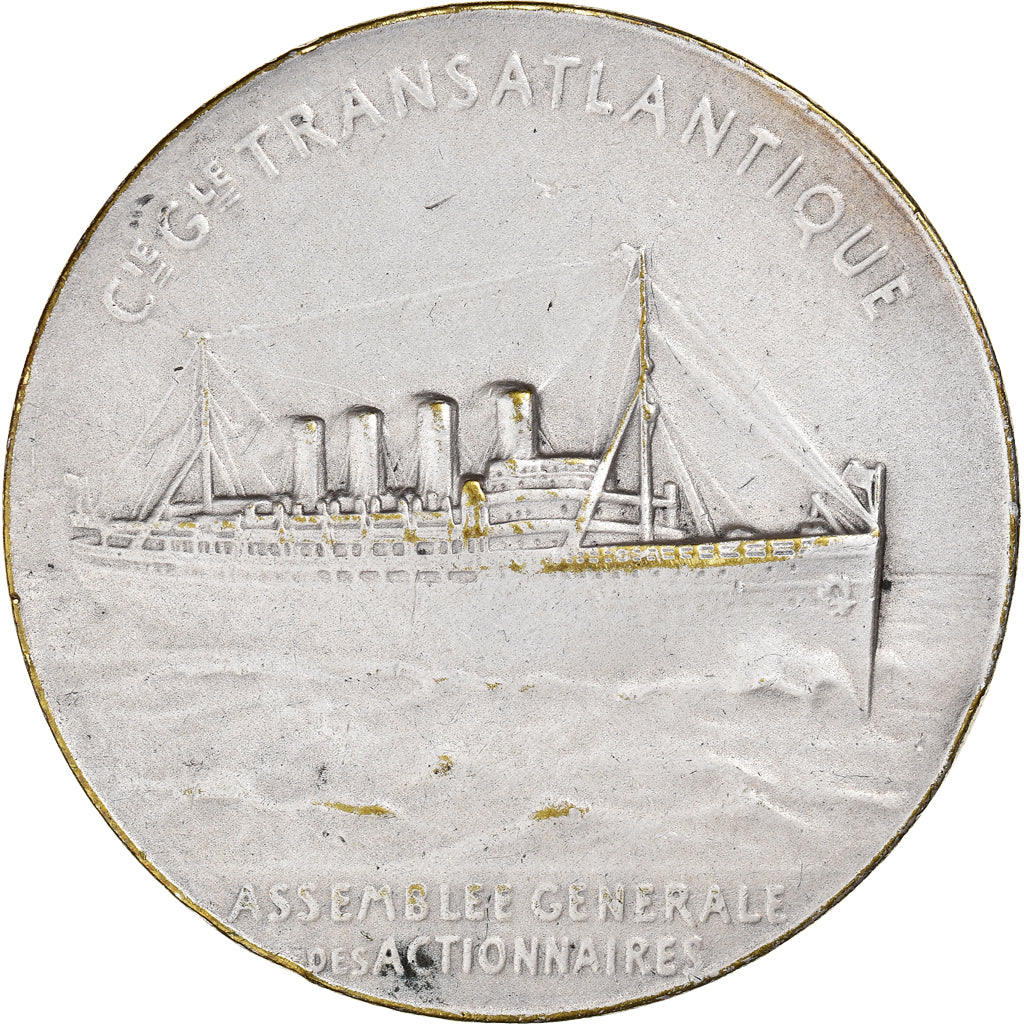 France, Medal, Compagnie Générale Transatlantique, Assemblée des