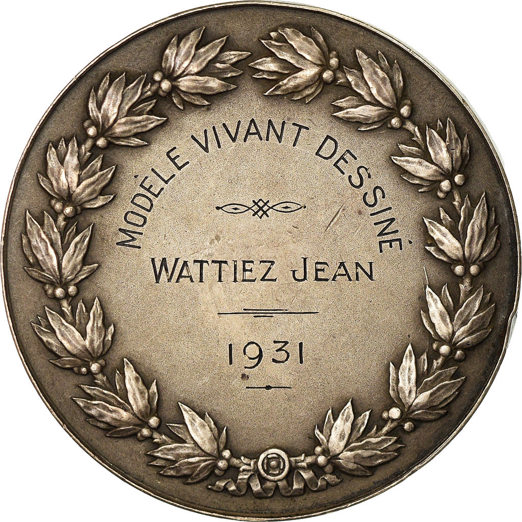 Francia, medaglia, French Third Republic, 1931, Argento, SPL-