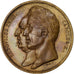 France, Médaille, Charles X, 1827, Cuivre, Petit, SUP