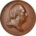France, Médaille, Louis XVIII, 1823, Bronze, Gayrard, SUP