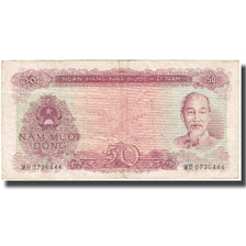 Banconote, Vietnam, 50 D<ox>ng, Undated (1976), KM:84a, MB