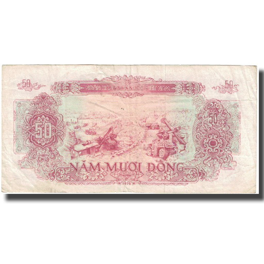 Billet, Viet Nam, 50 D<ox>ng, Undated (1976), KM:84a, TB