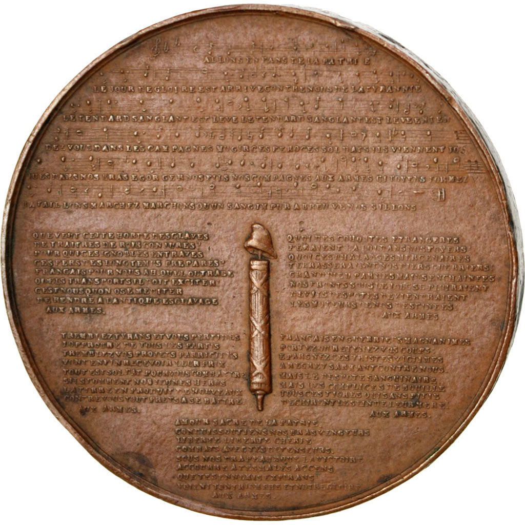 France, Médaille, Louis Philippe I, 1833, Etain, TTB+