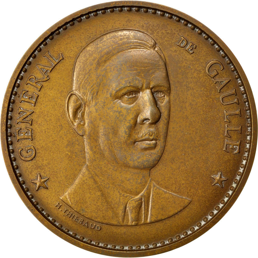 France, Médaille, French Fifth Republic, 1984, Bronze, TTB+