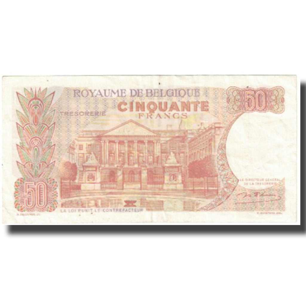 Biljet, België, 50 Francs, 1966, 1966-05-16, KM:139, TTB