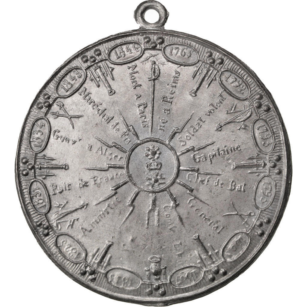 France, Médaille, French Second Republic, 1849, Etain, TTB+
