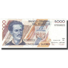 Billete, 5000 Sucres, 1995, Ecuador, 1995-08-08, KM:128b, EBC