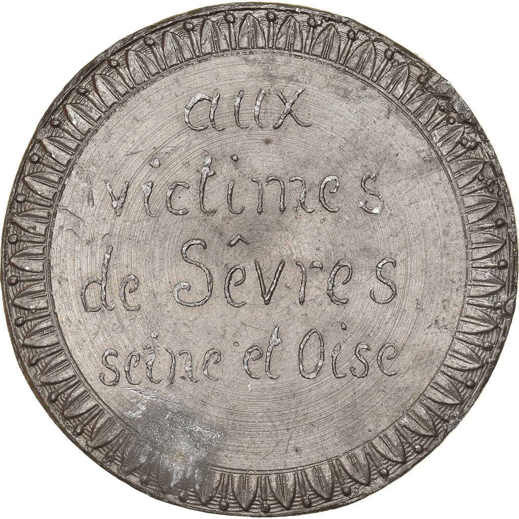 Frankreich, Medaille, IIème République, les Journées de Juin, 1848, Zinn, SS+