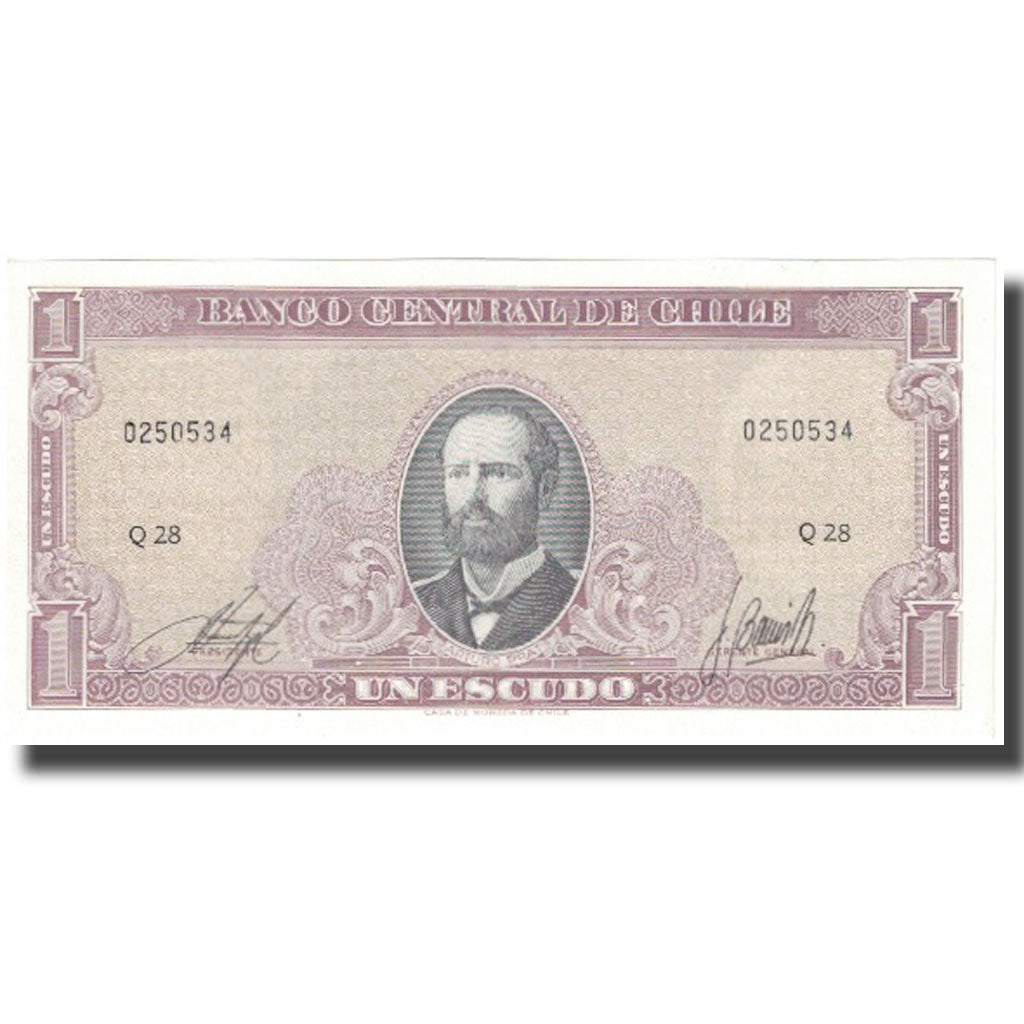 Billet, Chile, 1 Escudo, Undated (1962-65), KM:135a, NEUF