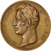 França, medalha, Carlos X, Cobre, Depaulis, AU(55-58)
