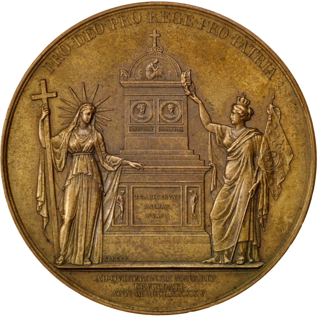 França, medalha, Carlos X, Cobre, Depaulis, AU(55-58)