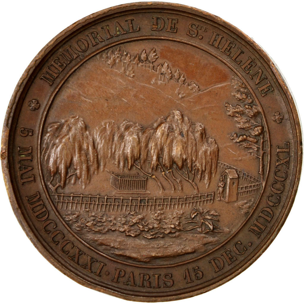 France, Medal, First French Empire, 1840, Copper, AU(55-58)