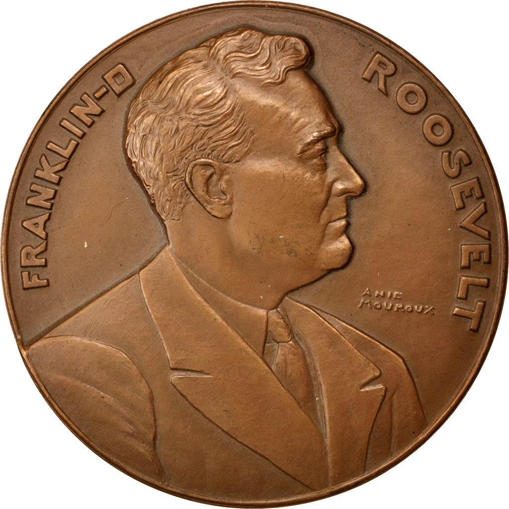 France, Médaille, French Fifth Republic, 1975, Bronze, SUP