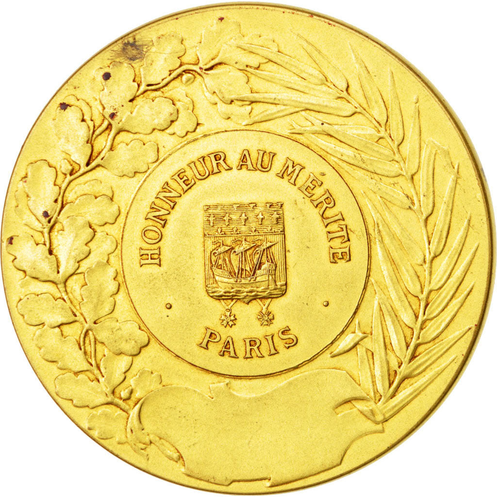 France, Médaille, Paris Commune, Bronze, TTB+