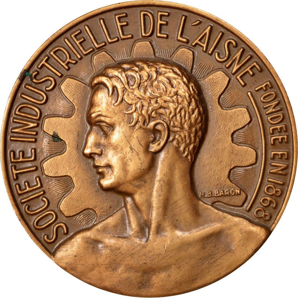 França, medalha, Quinta República Francesa, 1964, Bronze, AU(55-58)