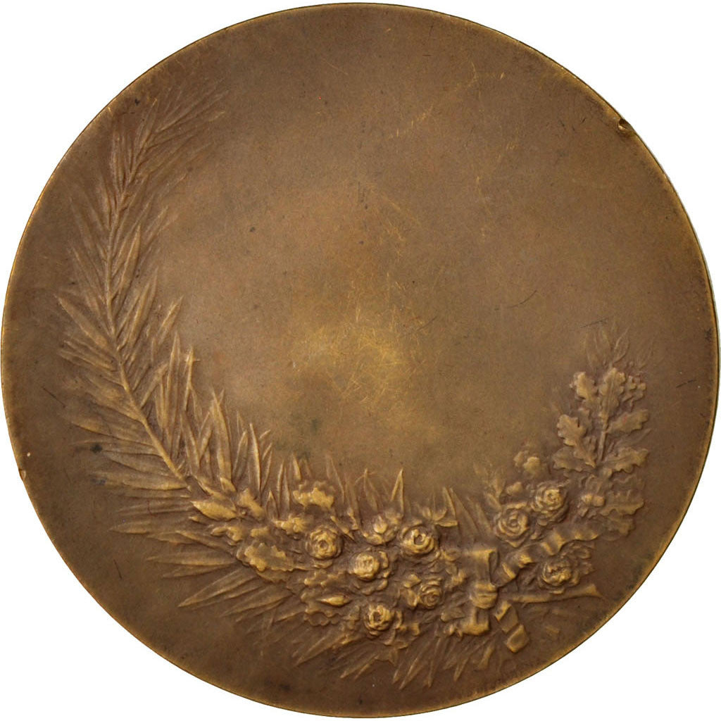 France, Médaille, French Third Republic, 1910, Bronze, TTB