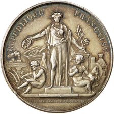 France, Medal, French Third Republic, 1882, Silver, Bescher, AU(50-53)