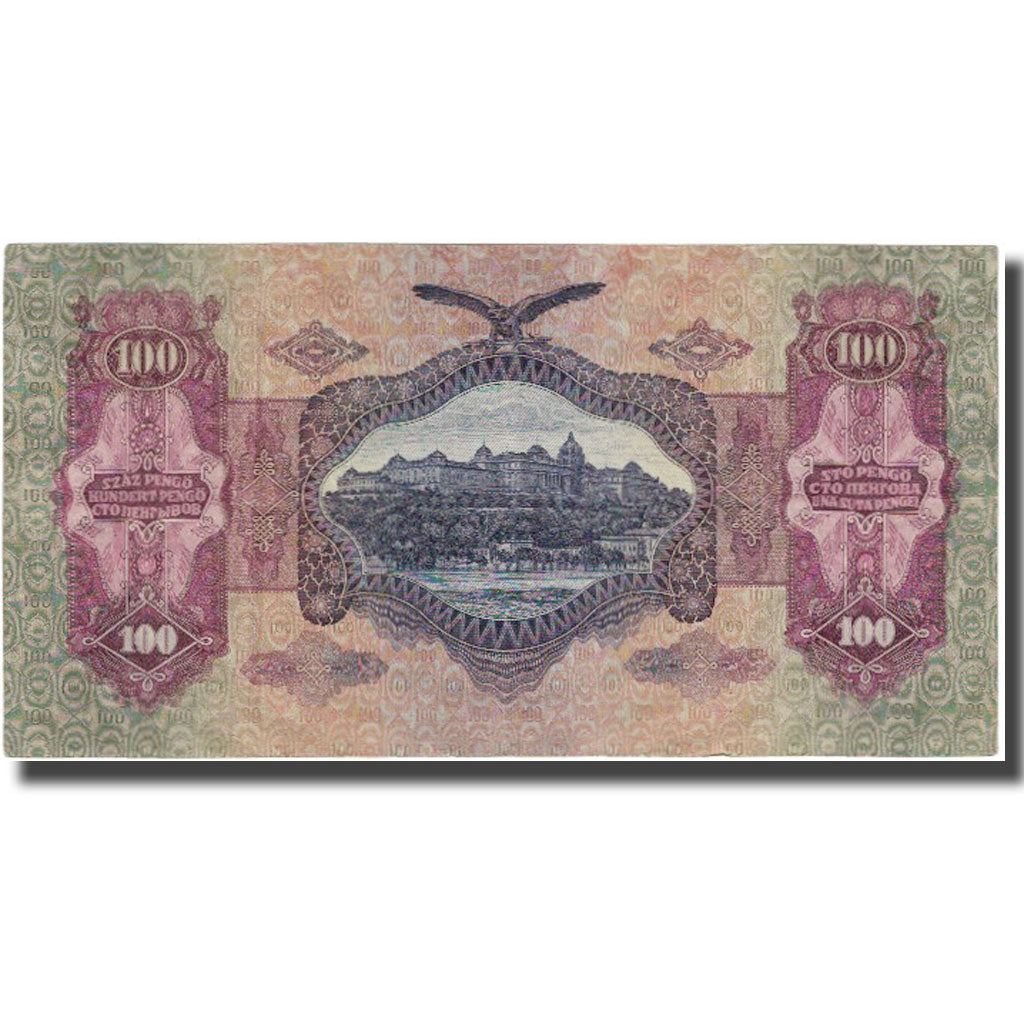 Banknote, Hungary, 100 Pengö, 1930, 1930-07-01, KM:98, AU(55-58)