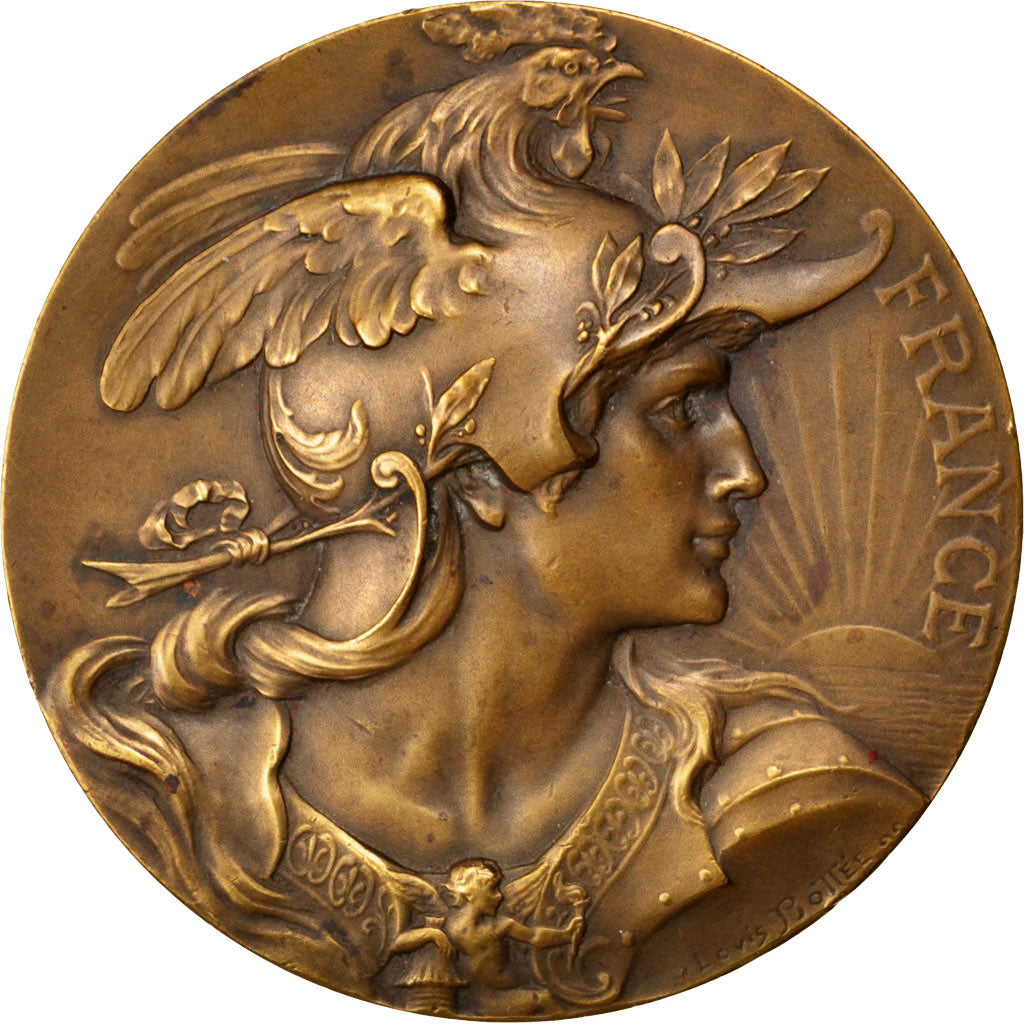 France, Médaille, Provisional Government of the French Republic, 1944, Bronze