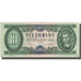 Billet, Hongrie, 10 Forint, 1969, 1969-06-30, KM:168b, TB