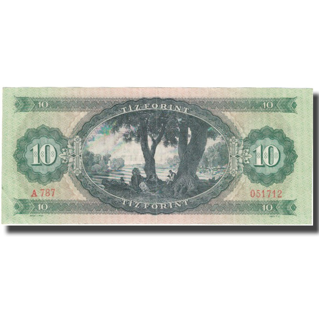 Billet, Hongrie, 10 Forint, 1969, 1969-06-30, KM:168b, TB