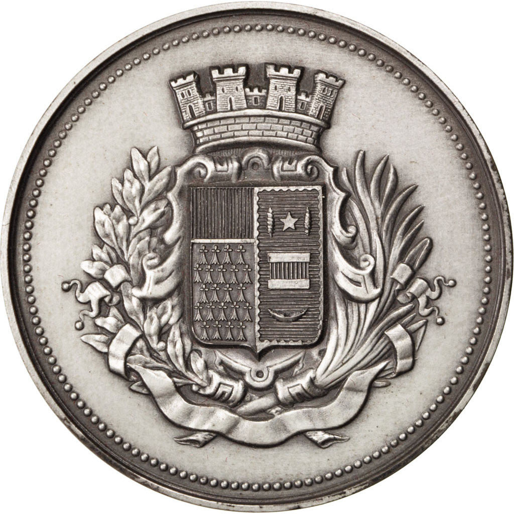 France, Médaille, French Fifth Republic, 1989, Bronze, SUP