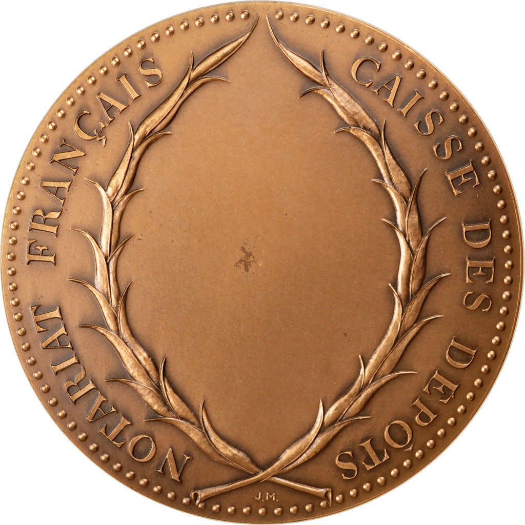 France, Médaille, French Fifth Republic, 1977, Bronze, SUP