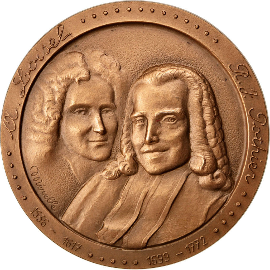 France, Médaille, French Fifth Republic, 1976, Bronze, SUP