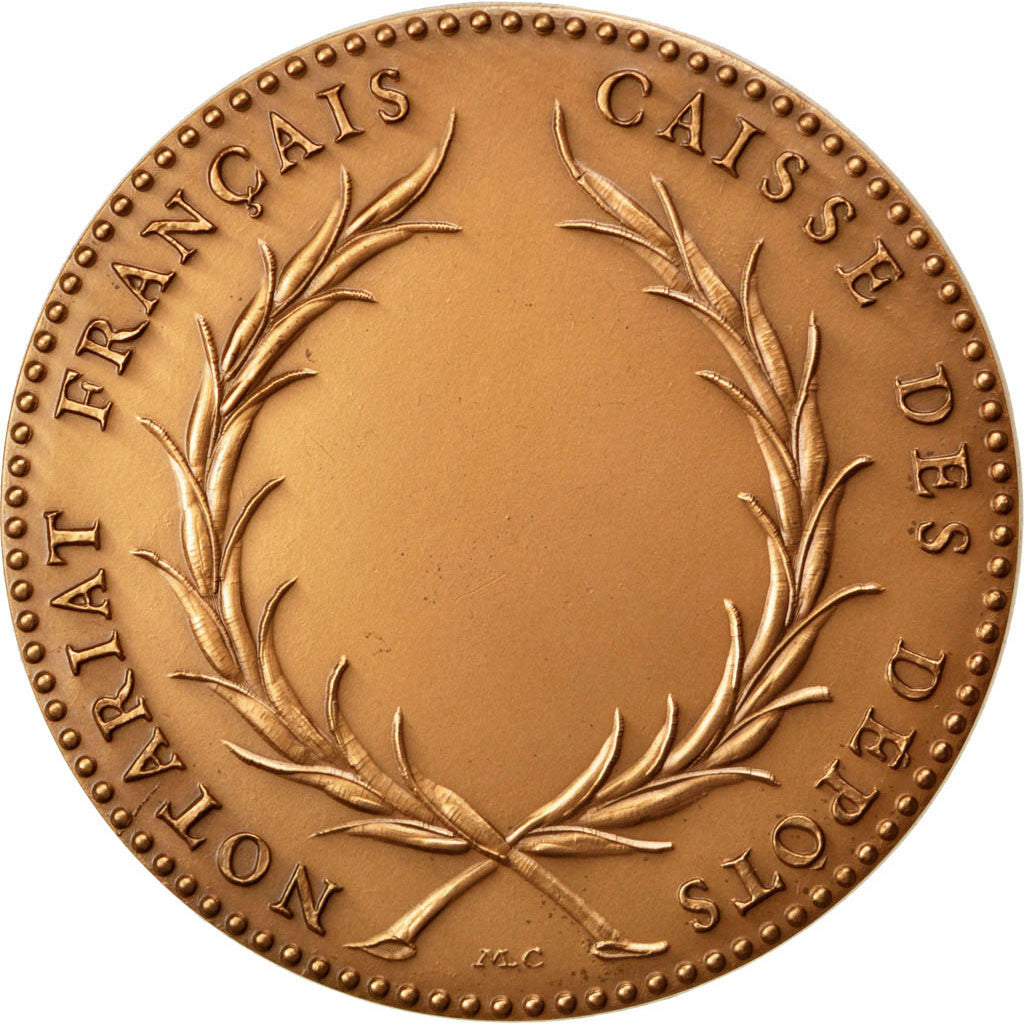 France, Médaille, French Fifth Republic, 1975, Bronze, SUP
