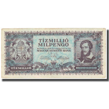 Banknote, Hungary, 10 Million Milpengö, 1946, 1946-03-18, KM:129, VF(20-25)
